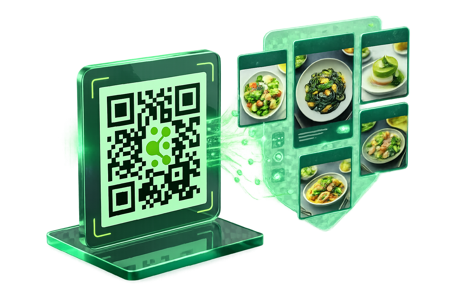 Menú digital con QR y recomendaciones IA